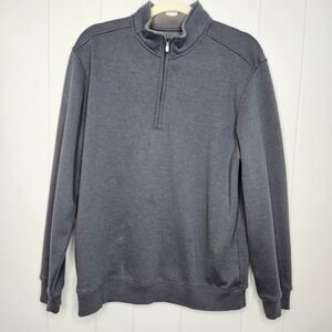 Van Heusen Flex Men's Gray Tunnel Neck Sweatshirt Size Large
